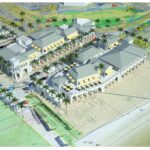 Fort Myers Beach leaders met to discuss Times Square redevelopment with R2P2 team, supported by FEMA and EPA for Hurricane Ian recovery.