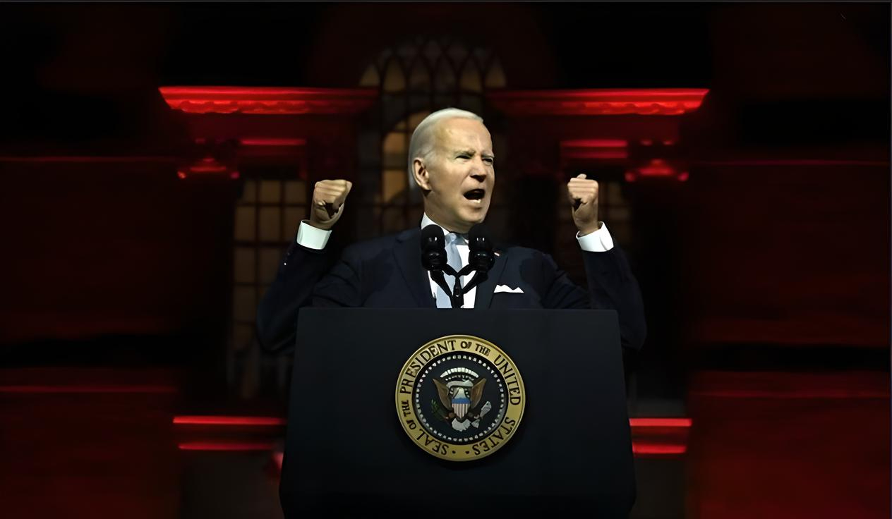 Biden's Ominous Philadelphia speech: Legal and Economic Warfare Against Trump Mirrors Nazi Tactics.