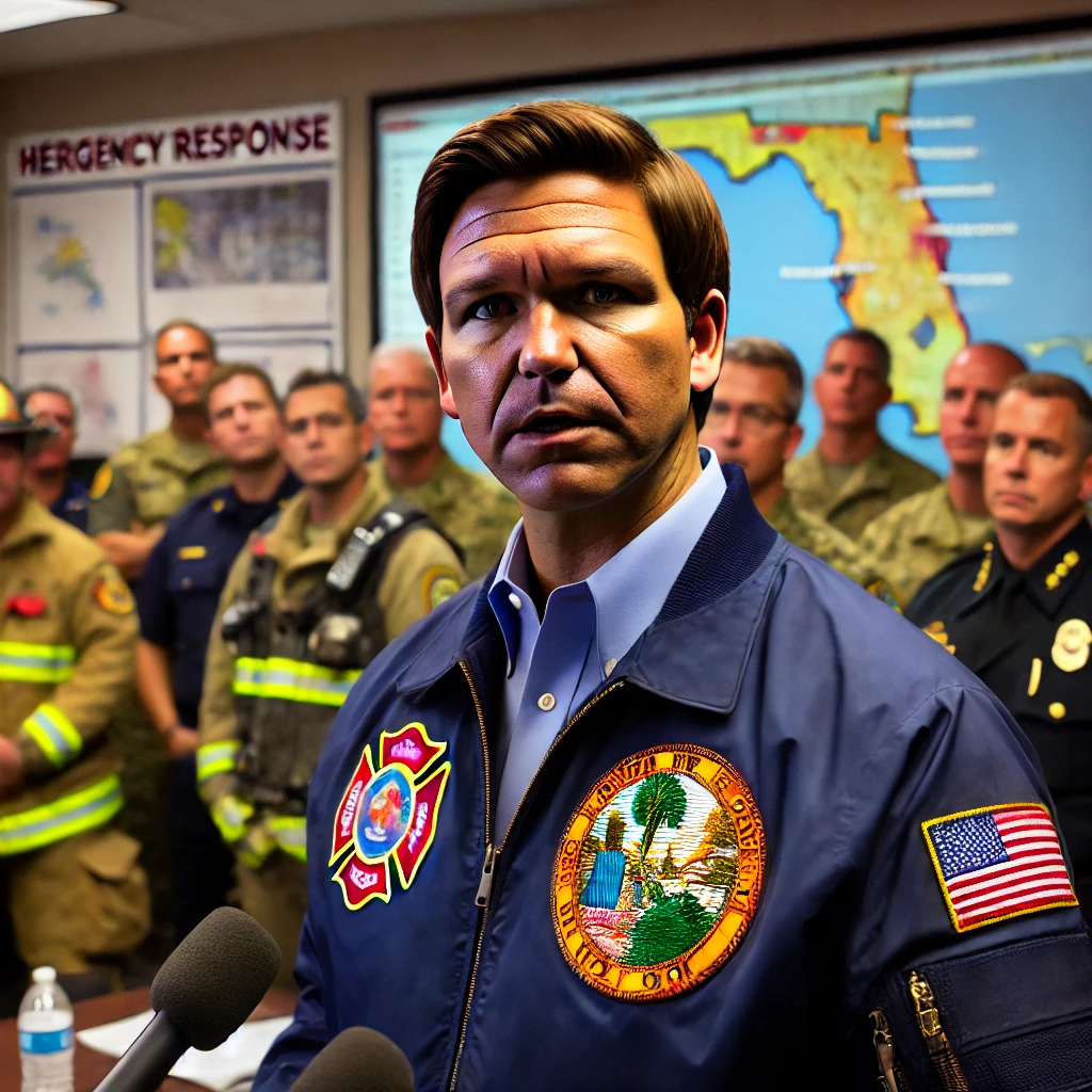 DeSantis and Kemp Excel in Hurricane Helene’s Response: How Natural Disasters Could Swing the 2024 Election