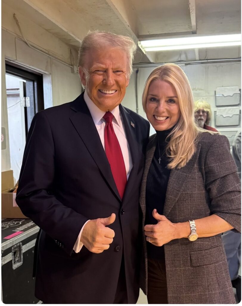 President-Elect Donald Trump and U.S. Attorney General Nominee Pam Bondi