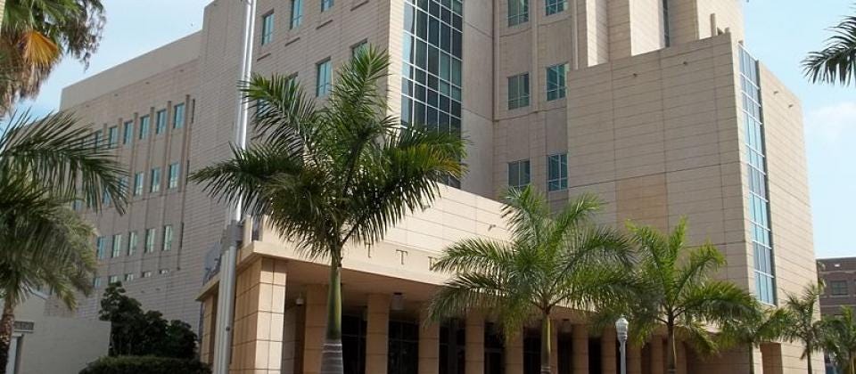 The U.S. Courthouse in Fort Myers, Florida.