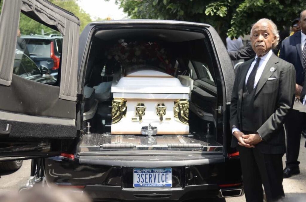 Al Sharpton delivered Jordan Neeley's eulogy.