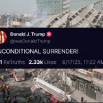 Trump's Unconditional Surrender Warning: U.S. controls Iran’s skies. President Trump warns: “They should’ve made a deal.”