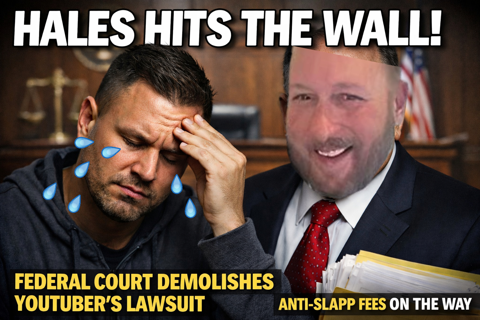 Hales Hits the Wall: Federal judge dismantles Jeremy Hales’ lawsuit, dismissing key claims and triggering anti-SLAPP fee exposure.