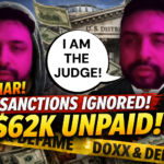 Sanctions Optional in Federal Court: Judge sanctions TikTok litigant $62K, then denies contempt because his own order lacked a deadline.