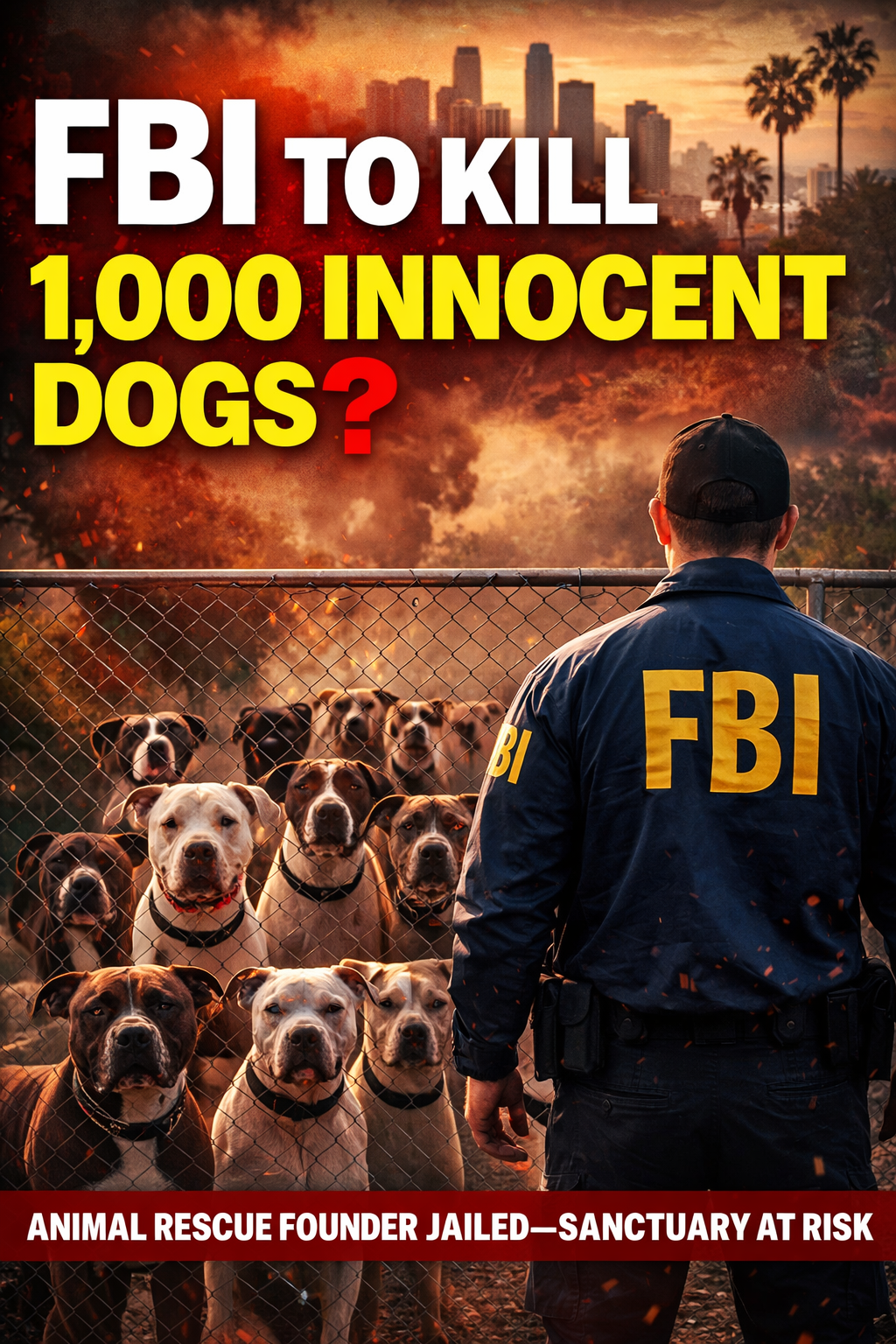 FBI Investigation Kills 1000 Dogs?