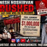 Colombian Hammer Drops Danesh: Joey Camp crushes Danesh in Colombia, triggering massive liability, arrest risk, and possible deplatforming.