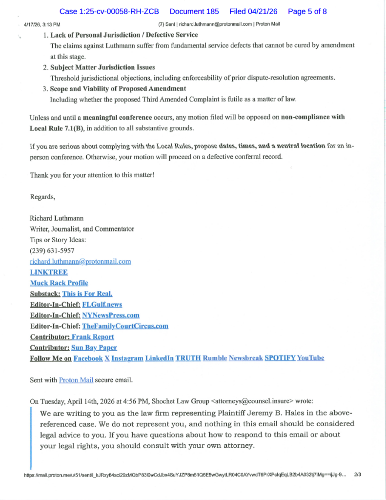 Hales Brigade Under Pressure: Demonetization hits signal collapse of Hales Brigade’s POLAMOP model as Luthmann outlines endgame strategy.