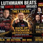 Hales Admits Danesh Collaboration: Luthmann returns after YouTube takedown, wins 15 copyright disputes, and signals legal escalation.