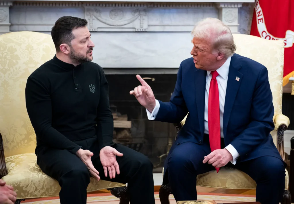 Trump threw ungrateful Zelinsky out of the Oval Office because of disrespect. Among other things, he used profanity ( сука блять) and failed to wear a suit in the Oval Office.