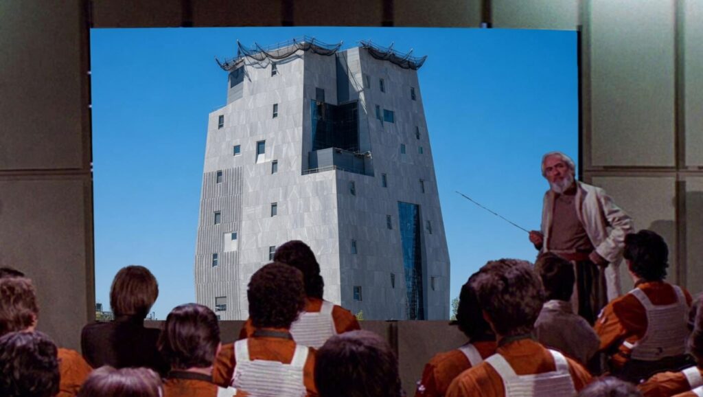 Obama's Dark Tower: A post-apocalyptic dark tower, legacy machine, and library without the library. Obamalisk's PR mismatched from reality.
