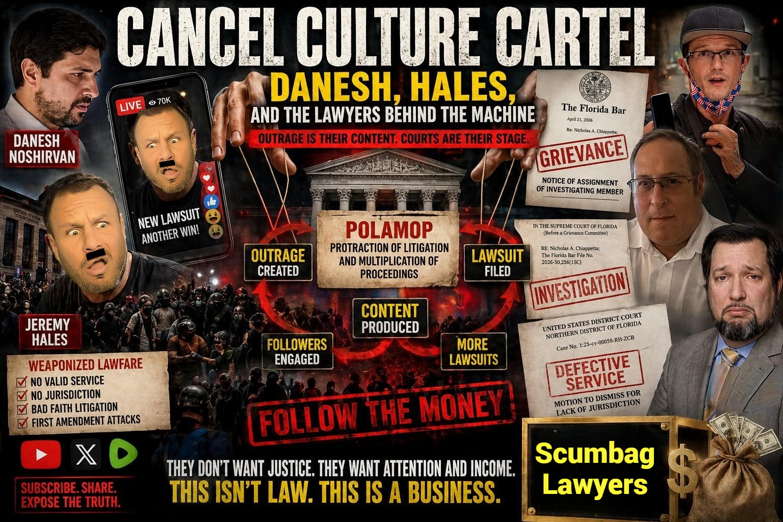 Cancel Culture Cartel Busted