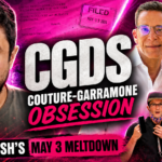 Deranged Danesh Noshirvan CGDS: May 3 livestream fuels sickness: - Couture-Garramone fixation, litigation theater, and TDS-style politics.