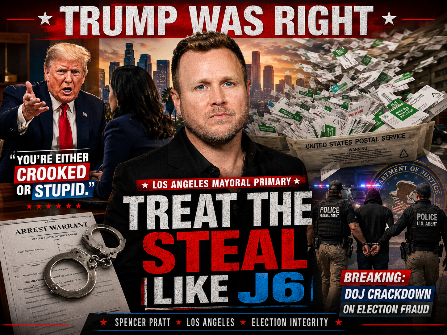 Trump Was Right: Treat The Steal Like J6