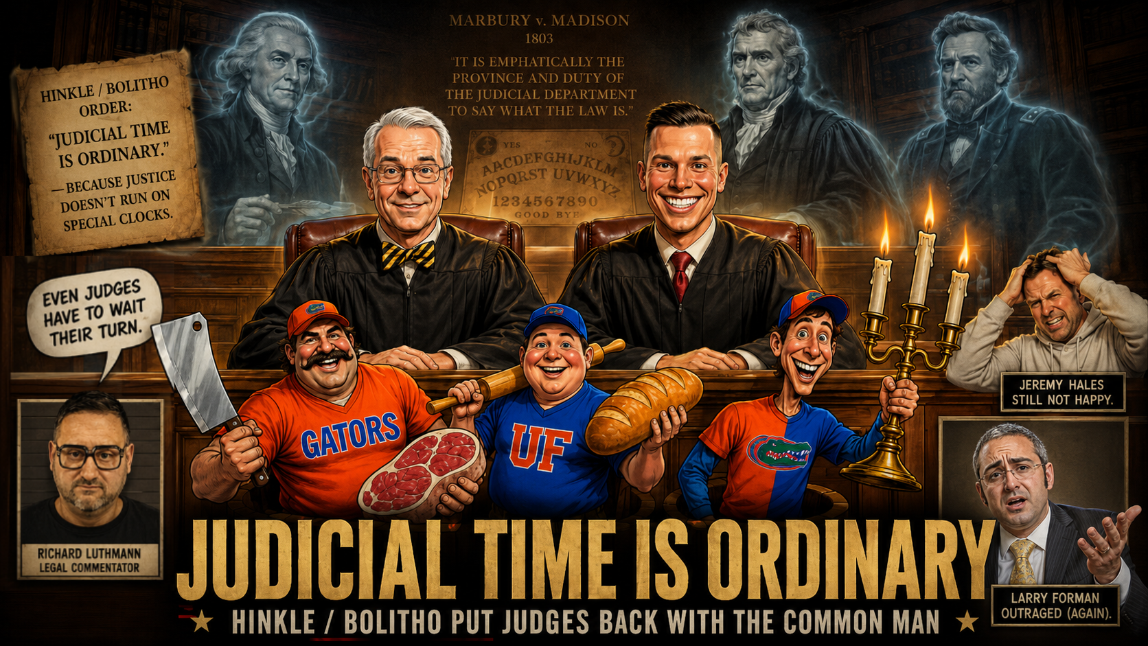 Hinkle Makes Judicial Time Ordinary in Florida Federal Court