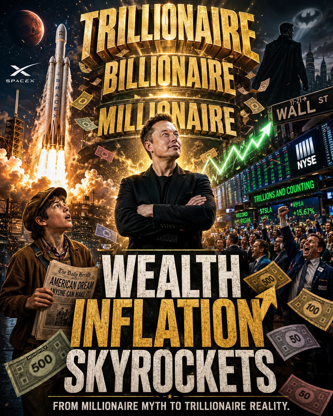 Wealth Inflation Skyrockets: Greg Maresca on Elon Musk, SpaceX’s IPO, and America's move from millionaire mythology to trillionaire reality.