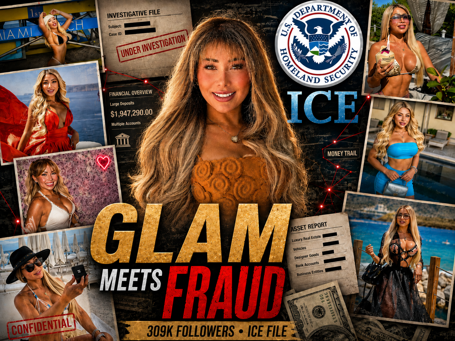 Glam Meets Fraud: Stefanya Ramirez Ospina