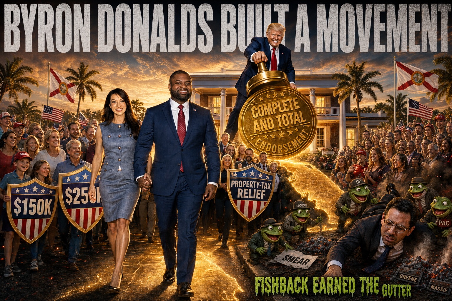 Byron Donalds Built a Movement – Fishback Built a Cesspool