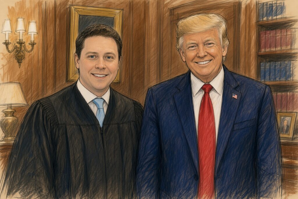 Judge Kyle C. Dudek was nominated by President Donald Trump and commissioned in September 2025